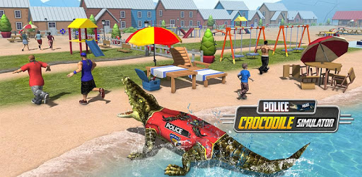 US Police Crocodile Simulator 2019: Beach Attack🐊 PC screenshot
