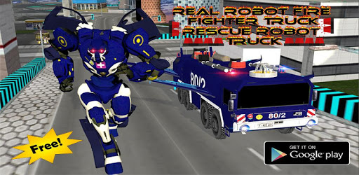 Real Robot fire fighter Truck: Rescue Robot Truck PC screenshot Real Robot fire fighter Truck: Rescue Robot Truck PC screenshot