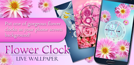 Flower Clock Live Wallpaper PC screenshot Flower Clock Live Wallpaper PC screenshot