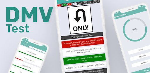 DMV Permit Practice Test 2021 - Car, Moto, CDL PC screenshot