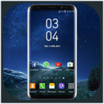 Galaxy S8 Plus Digital Clock Widget for PC
