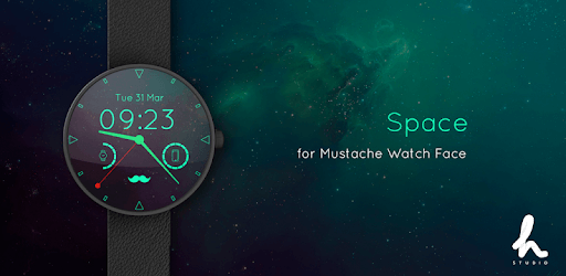 Mustache Watch Face PC screenshot