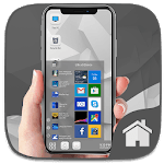 Classic White Theme For Computer Launcher icon