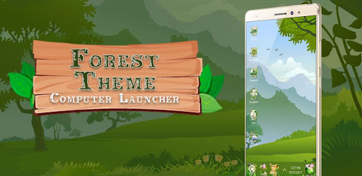 Forest Theme For Computer Launcher PC screenshot