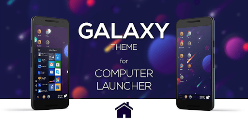 Galaxy Theme For Computer Launcher PC screenshot