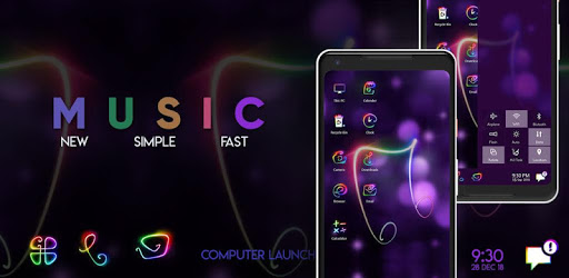 IMusic Theme For Computer Launcher PC screenshot