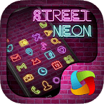 Street Neon MegaLauncher Theme for PC