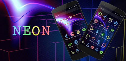 Neon Light Theme PC screenshot Neon Light Theme PC screenshot