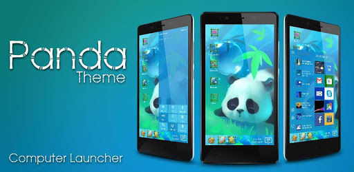 Panda Theme For Computer Launcher PC screenshot