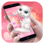 Cartoon Theme - Pink Kitty icon
