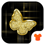 Gold Butterfly Theme for Android Free for PC Gold Butterfly Theme for Android Free for PC