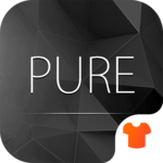 Pure Black Launcher Theme for PC