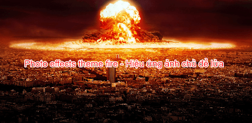 Photo effects theme fire PC screenshot Photo effects theme fire PC screenshot