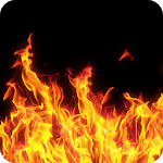 Photo effects theme fire icon