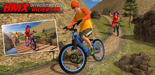 BMX Offroad Bicycle rider Superhero stunts racing PC screenshot