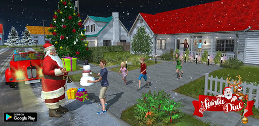 Rich Dad Santa: Fun Christmas Game PC screenshot