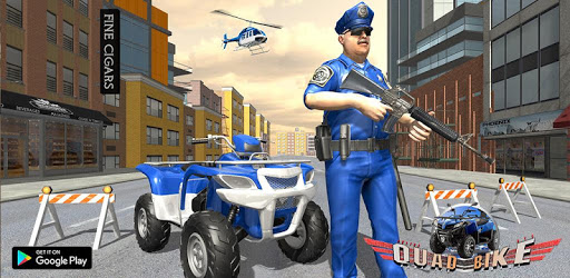 US Police ATV Quad Bike Gangster Chase Game 2018 PC screenshot