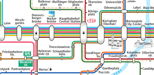Munich Subway Map PC screenshot Munich Subway Map PC screenshot