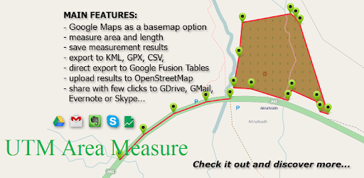 UTM Area Measure PC screenshot