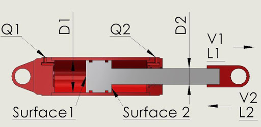 Hydraulic Cylinder Calculator 2 Free PC screenshot