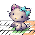 Tie Dye 2 - Color by number. Best coloring pages. icon