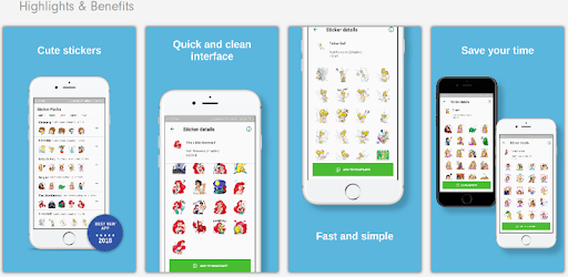 Cute Stickers: WAStickerApp PC screenshot