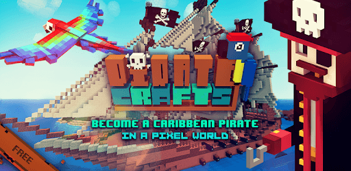 Pirate Crafts Cube Exploration PC screenshot
