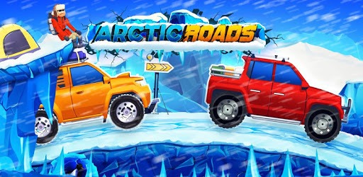 Arctic roads: car racing game PC screenshot