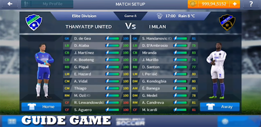 Guide Dream League Soccer 2018 PC screenshot