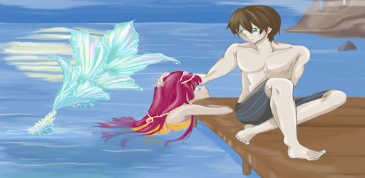 Mermaid Princess Love Story Dress Up Game PC screenshot