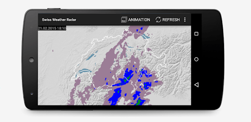 Swiss Weather Radar PC screenshot