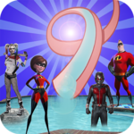 Superhero Incredibles Water Slide Simulation for PC