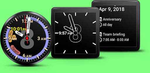 Agenda12h Watch Face - Free test version PC screenshot Agenda12h Watch Face - Free test version PC screenshot
