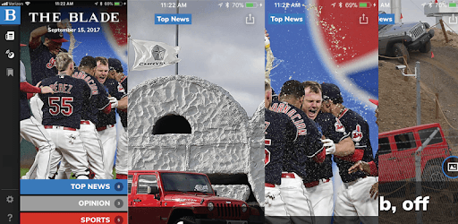 Blade NewsSlide for Phone PC screenshot