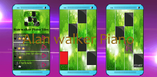 Alan Walker Piano Tiles PC screenshot