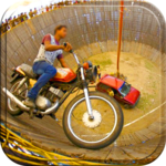 Well Of Death Car Stunt Rider icon