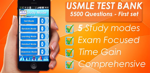 USMLE TEST BANK 5500 QUIZ lite PC screenshot