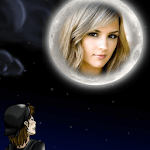 Funny Moon Photo frame for PC