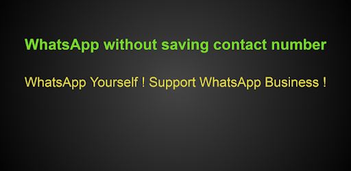 WhaChat for WhatsApp number not saved or yourself PC screenshot