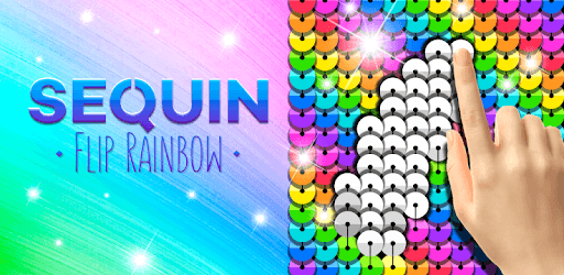 Sequin Flip Live Wallpaper Rainbow PC screenshot