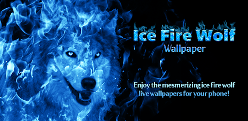 Ice Fire Wolf Wallpaper PC screenshot Ice Fire Wolf Wallpaper PC screenshot