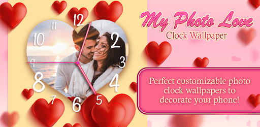 My Photo Love Clock Live Wallpaper PC screenshot