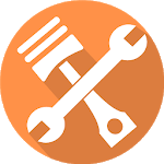 Truck Parts Cross icon