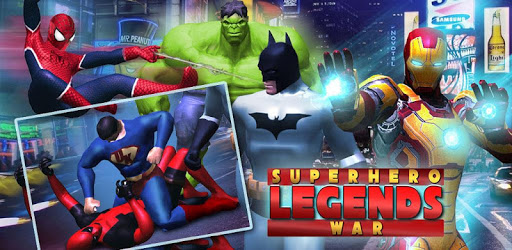 Superhero Legends War : Fighting Injustice Game PC screenshot