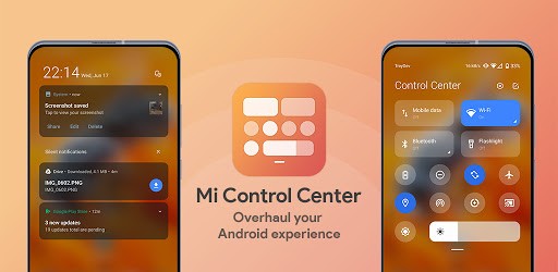 Mi Control Center: Notifications and Quick Actions PC screenshot