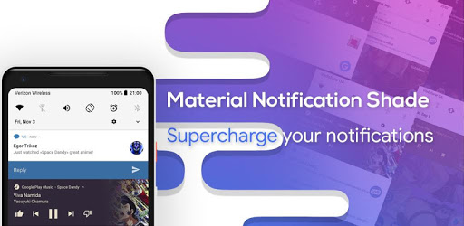 Material Notification Shade PC screenshot Material Notification Shade PC screenshot
