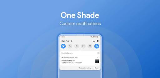 One Shade: Custom Notifications and Quick Settings PC screenshot