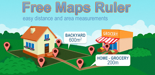 Free Maps Ruler PC screenshot