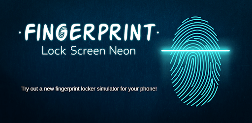 Fingerprint Lock Screen Neon Prank PC screenshot Fingerprint Lock Screen Neon Prank PC screenshot
