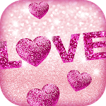 Glitter Love Wallpaper for PC Glitter Love Wallpaper for PC